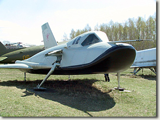 Spiral's '105.11' prototype displayed in the Russian Air Force museum in Monino. May 2004